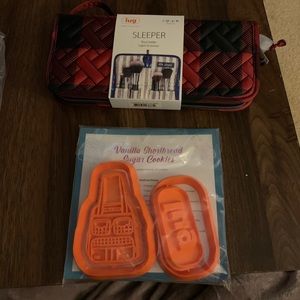 Lug sleeper brush holder - and lug cookie cutters